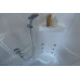 Душевая кабина Royal Bath RB 8120BK2-T 120х80 см, с прозрачными стеклами, левосторонняя