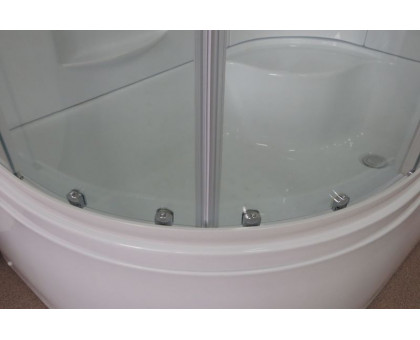 Душевая кабина Royal Bath RB 8120BK2-T 120х80 см, с прозрачными стеклами, левосторонняя