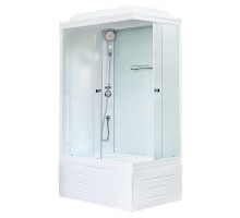 Душевая кабина Royal Bath RB 8120BP5-WC 120х80 см, с матовыми стеклами , левосторонняя