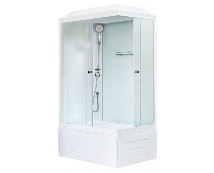 Душевая кабина Royal Bath RB 8120BP5-WC 120х80 см, с матовыми стеклами , левосторонняя