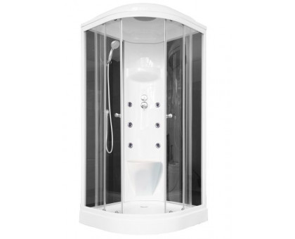 Душевая кабина Royal Bath RB 90HK7-BT 90х90 см, с прозрачными стеклами