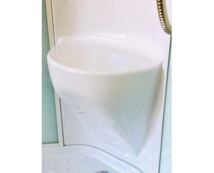 Душевая кабина Royal Bath RB 90HK6-WC-CH 90х90 см, с матовыми стеклами