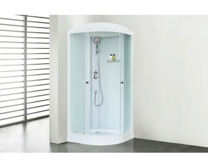 Душевая кабина Royal Bath RB 90HK5-WC 90х90 см, с матовыми стеклами