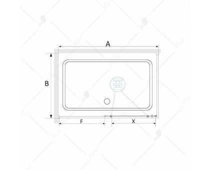Душевой уголок RGW SV-42B (SV-12B + Z-05B) 120x70, прозрачное стекло