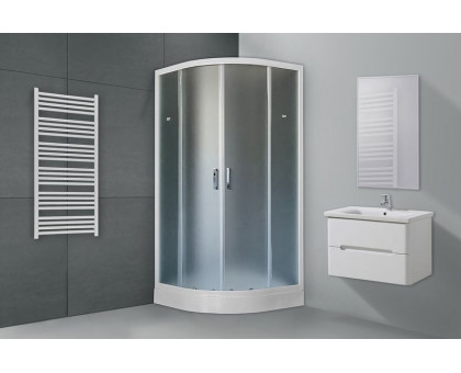 Душевой уголок Royal Bath RB 100HK-C 100х100 см, с матовыми стеклами