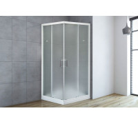 Душевой уголок Royal Bath RB HPD-C 90х80 см, с матовыми стеклами