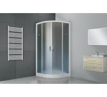 Душевой уголок Royal Bath RB HKD-C 90х90 см, с матовыми стеклами